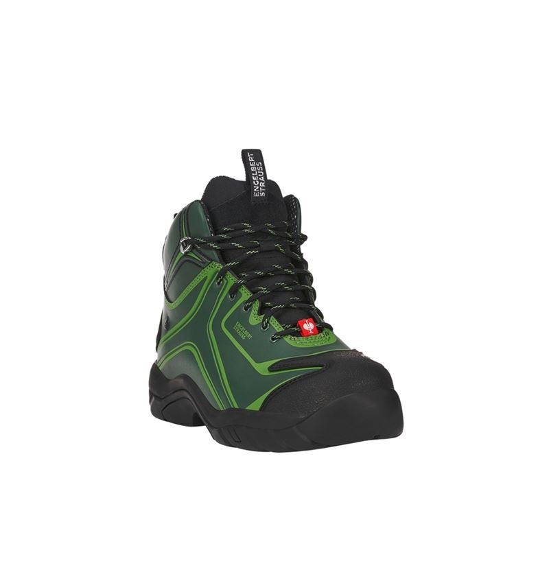 Charpentier / Couvreur_Chaussures: e.s. S3 Chaussures hautes de sécurité Kajam + vert/vert d'eau 2
