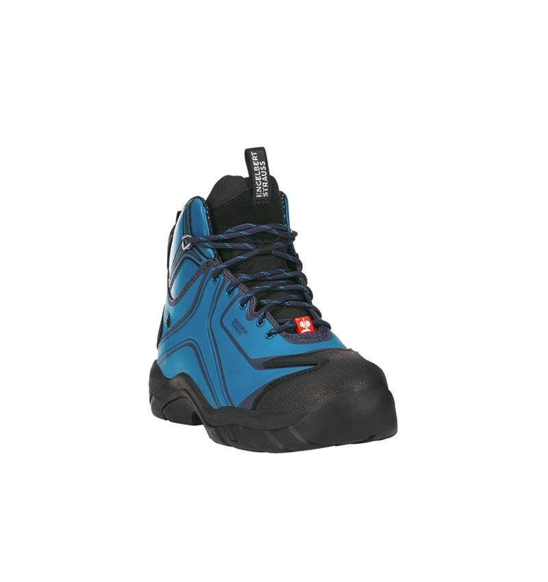 Charpentier / Couvreur_Chaussures: e.s. S3 Chaussures hautes de sécurité Kajam + atoll/bleu foncé 3