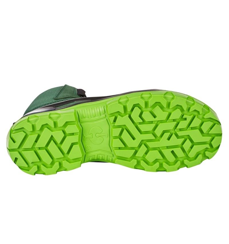 S3: S3 Chaussures hautes de sécurité e.s.Kastra II mid + vert/vert d'eau 4