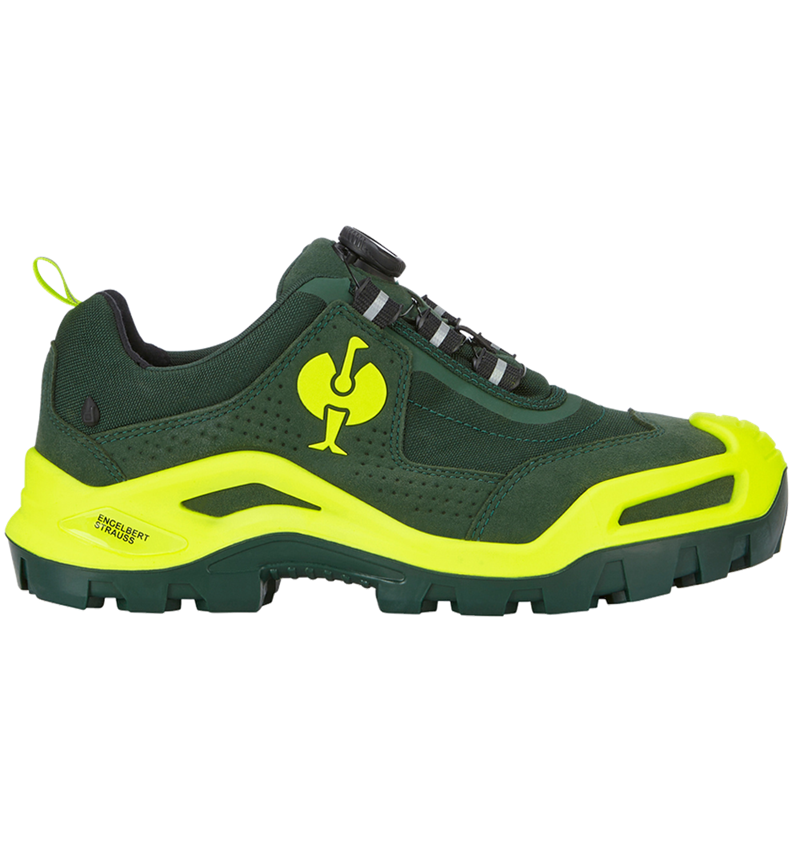 Schoenen: S3 Veiligheidsschoenen e.s. Kastra II low + groen/signaalgeel 4