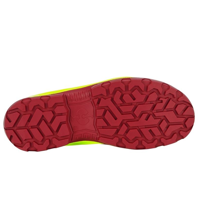 Chaussures: S3 Chaussures hautes de sécurité e.s.Kastra II low + rouge/jaune fluo 5