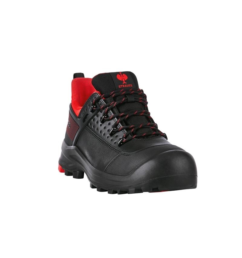 Schoenen: S3 Veiligheidsschoenen e.s. Katavi low + zwart/rood 2