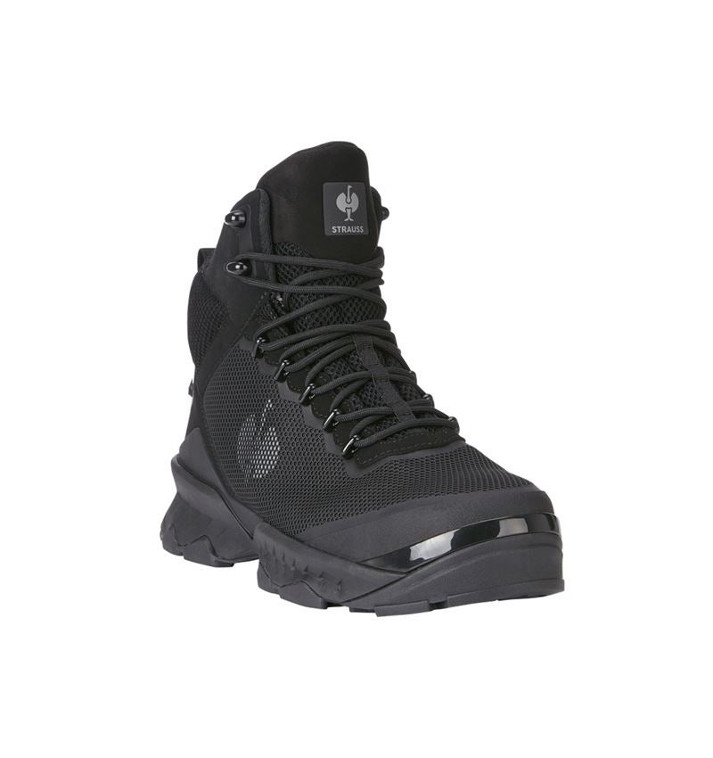 Chaussures: S7S Chaussures hautes de sécurité e.s. Bozen mid + noir 4