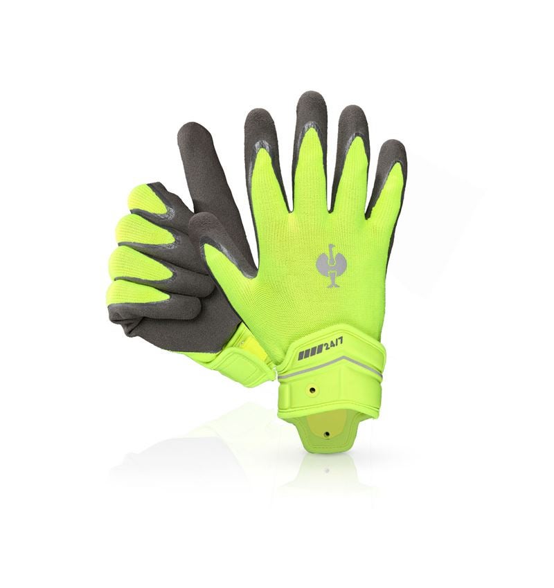 Thèmes: Gants hybrides e.s.motion 24/7 + jaune fluo/anthracite