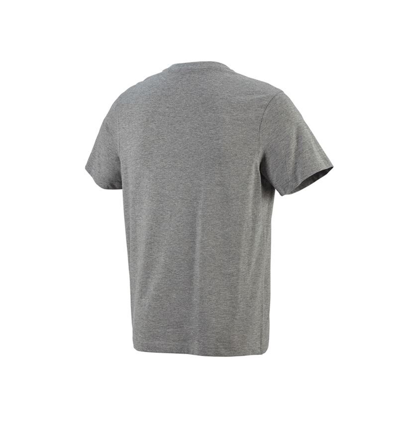 Tuin-/ Land-/ Bosbouw: e.s. T-Shirt cotton + grijs mêlee 2