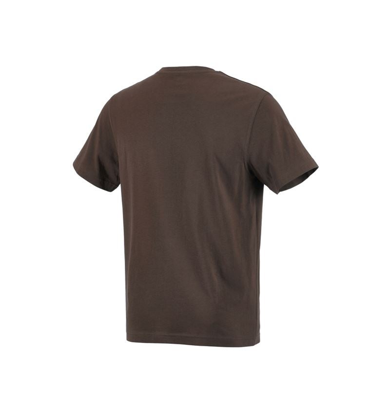 Shirts & Co.: e.s. T-Shirt cotton + kastanie 3