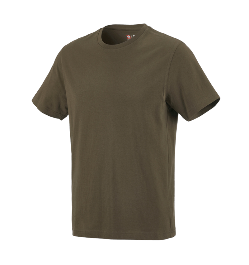 Bovenkleding: e.s. T-Shirt cotton + olijf