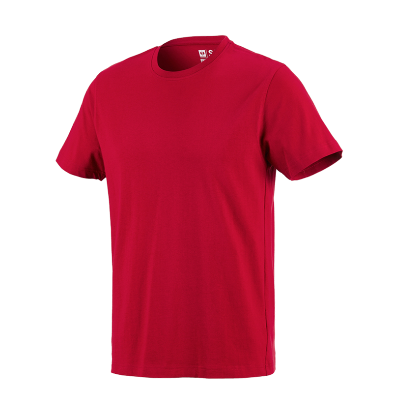 Thèmes: e.s. T-shirt cotton + rouge vif