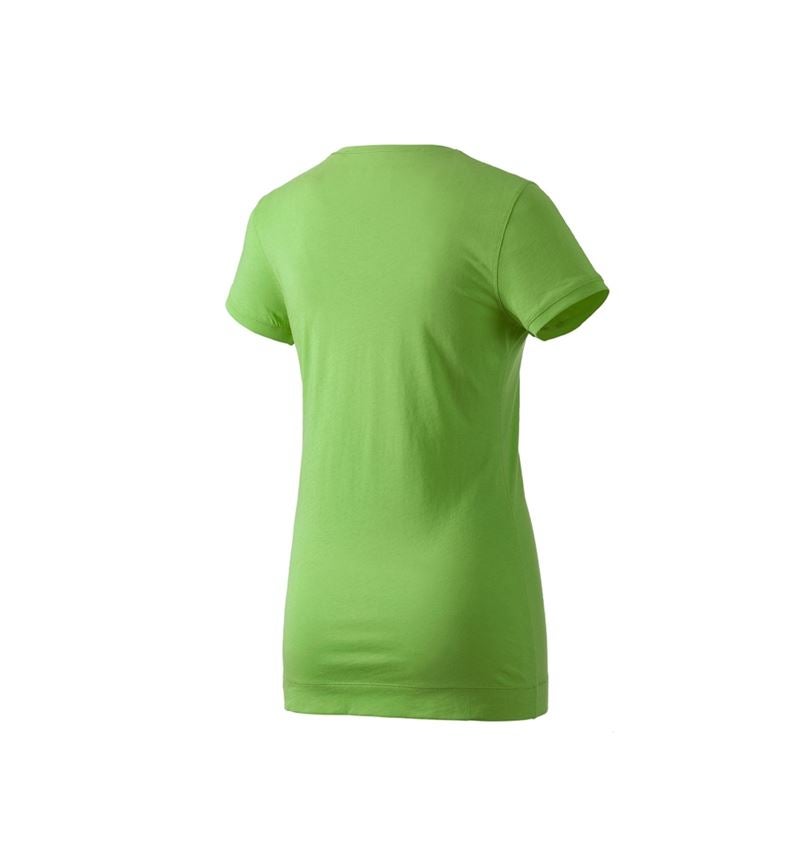 Hauts: e.s. Long shirt cotton, femmes + vert d'eau 2