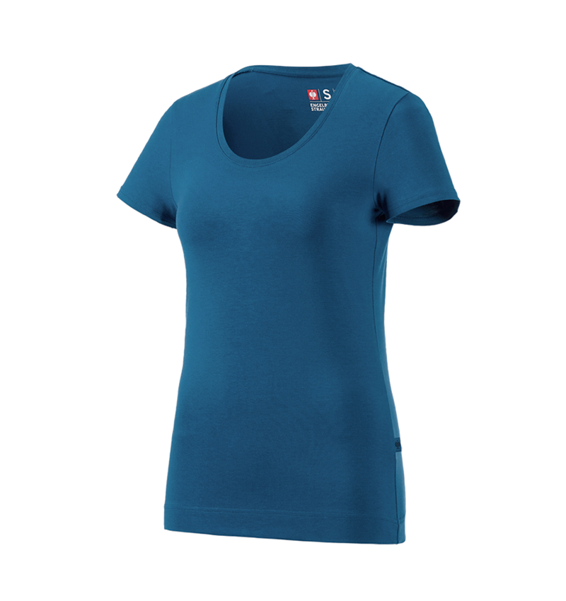 Bovenkleding: e.s. T-Shirt cotton stretch, dames + atol 2