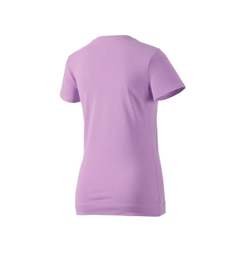 Onderwerpen: e.s. T-Shirt cotton stretch, dames + lavendel 3