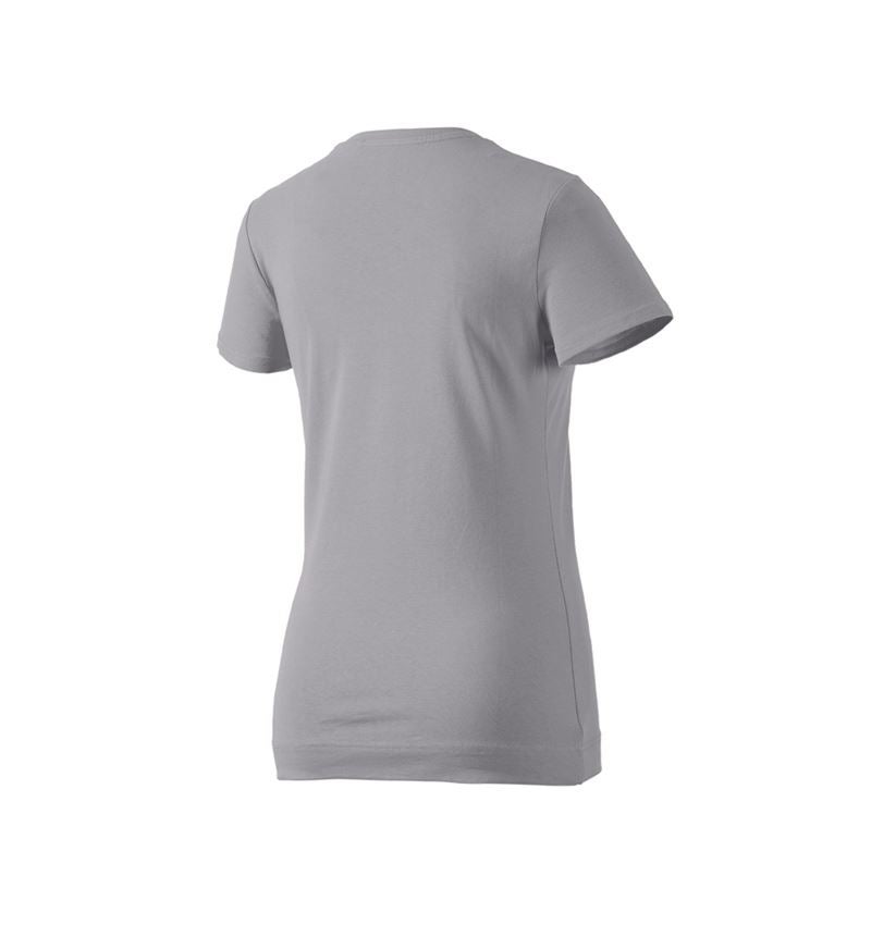 Bovenkleding: e.s. T-Shirt cotton stretch, dames + platina 3