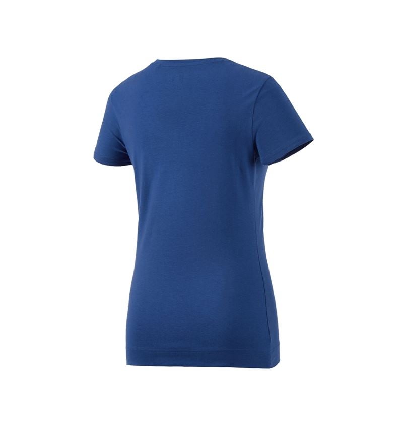 Bovenkleding: e.s. T-Shirt cotton stretch, dames + alkalisch blauw 4