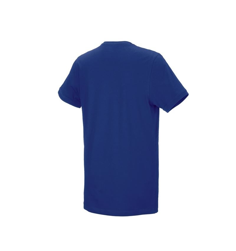 Bovenkleding: e.s. T-Shirt cotton stretch, long fit + korenblauw 3