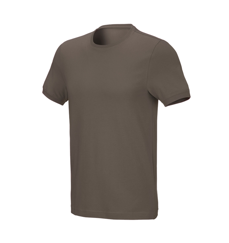 Menuisiers: e.s. T-Shirt cotton stretch, slim fit + pierre 2