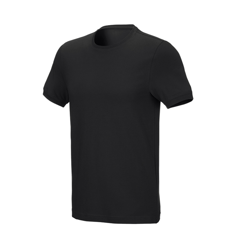 Installateur / Klempner: e.s. T-Shirt cotton stretch, slim fit + schwarz 2