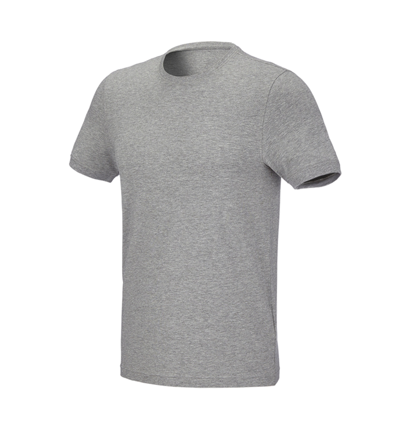 Horti-/ Sylvi-/ Agriculture: e.s. T-Shirt cotton stretch, slim fit + gris mélange 2