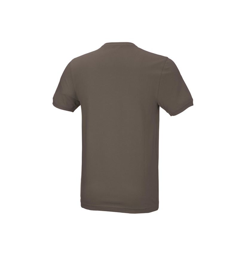 Menuisiers: e.s. T-Shirt cotton stretch, slim fit + pierre 3