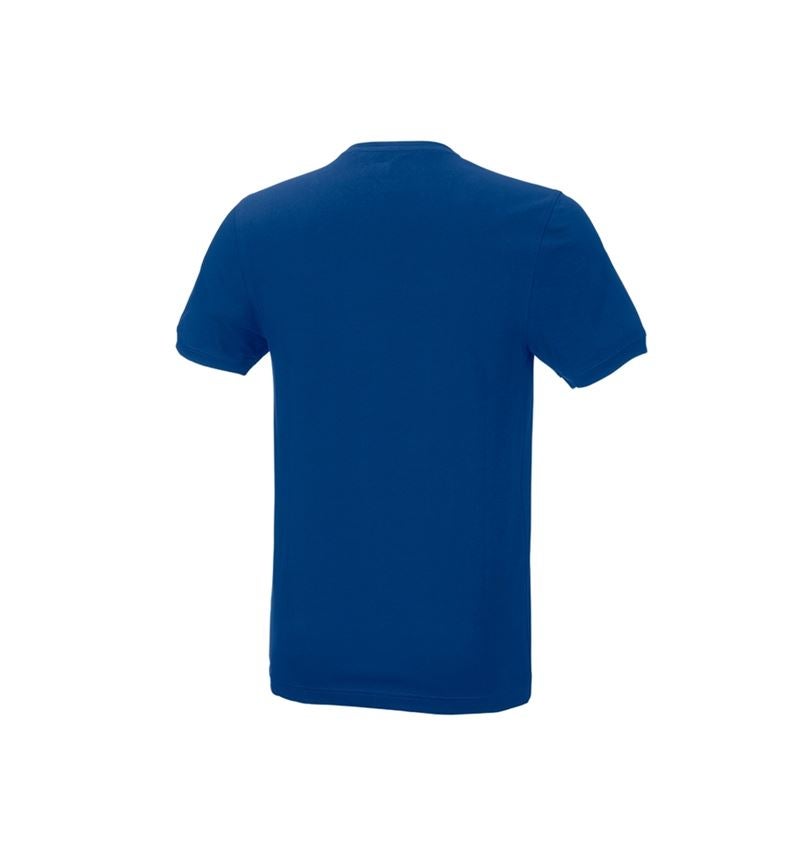Installateur / Klempner: e.s. T-Shirt cotton stretch, slim fit + kornblau 3