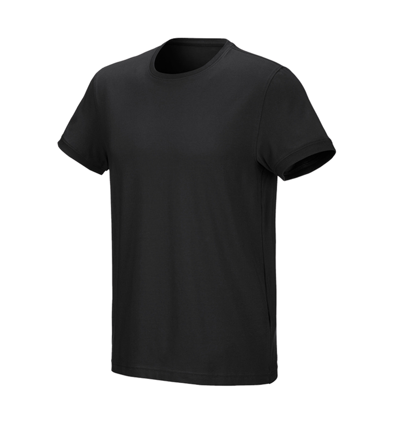 Installateurs / Plombier: e.s. T-Shirt cotton stretch + noir 3