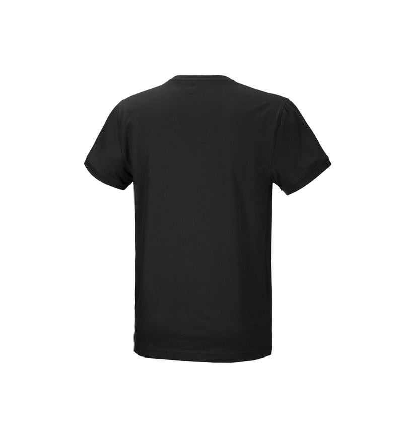 Horti-/ Sylvi-/ Agriculture: e.s. T-Shirt cotton stretch + noir 4