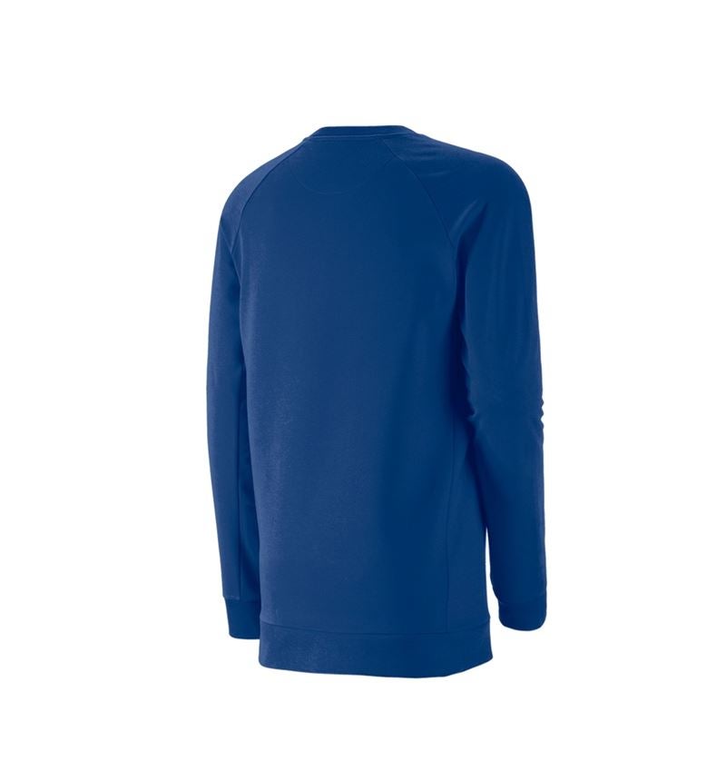 Loodgieter / Installateurs: e.s. Sweatshirt cotton stretch, long fit + korenblauw 3