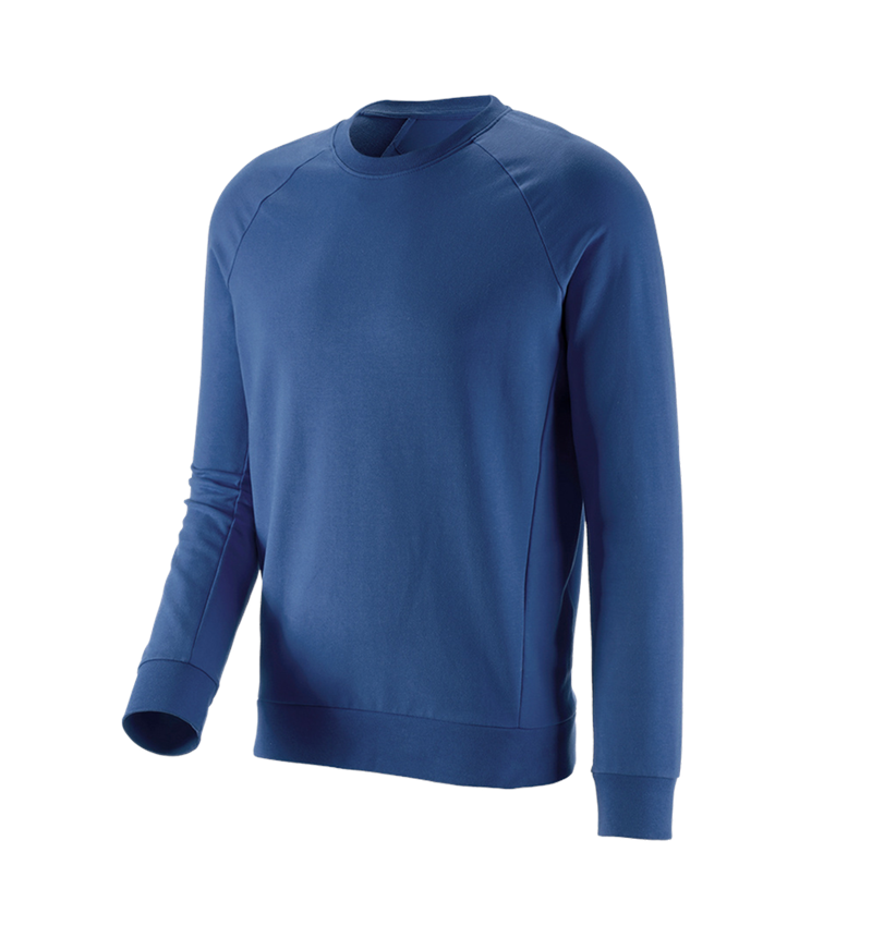 Hauts: e.s. Sweatshirt cotton stretch + bleu alcalin 3