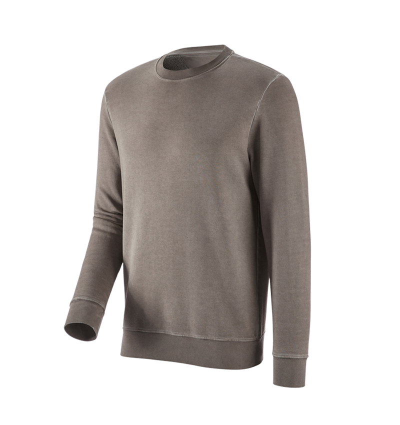 Bovenkleding: e.s. Sweatshirt vintage poly cotton + taupe vintage 4
