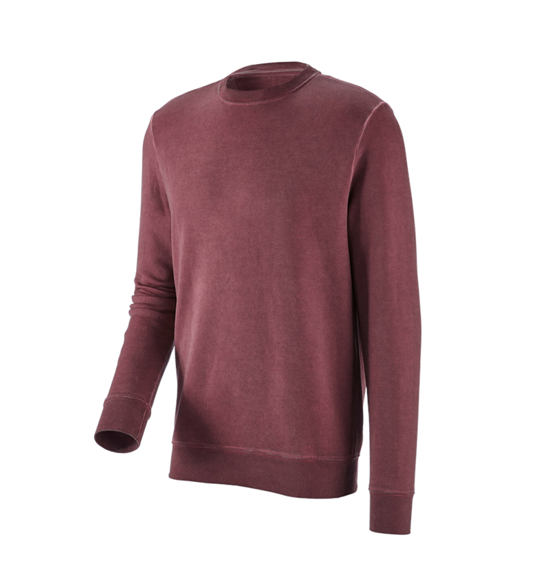 Onderwerpen: e.s. Sweatshirt vintage poly cotton + robijn vintage 2