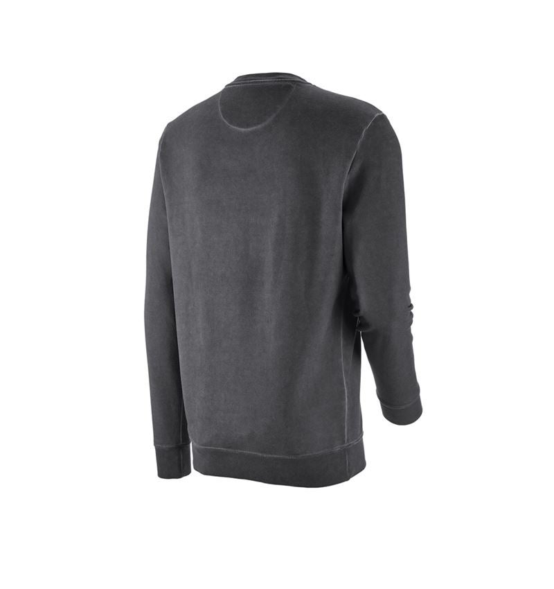 Bovenkleding: e.s. Sweatshirt vintage poly cotton + oxidezwart vintage 4