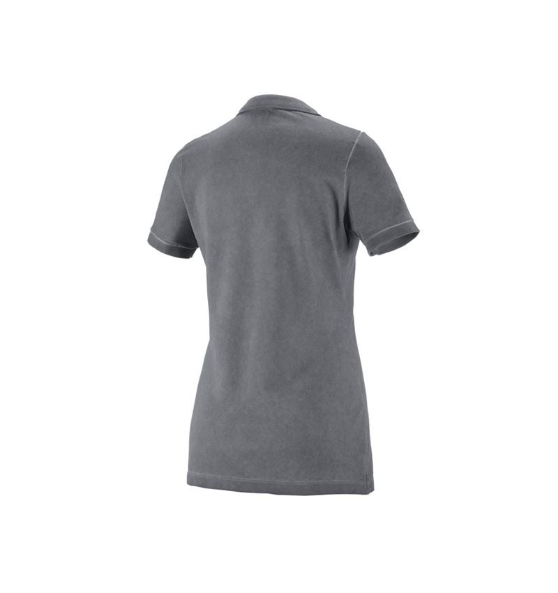 Schreiner / Tischler: e.s. Polo-Shirt vintage cotton stretch, Damen + zement vintage 4