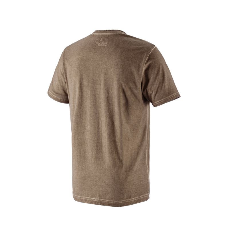 Menuisiers: T-Shirt e.s.motion ten + brun cendré vintage 2