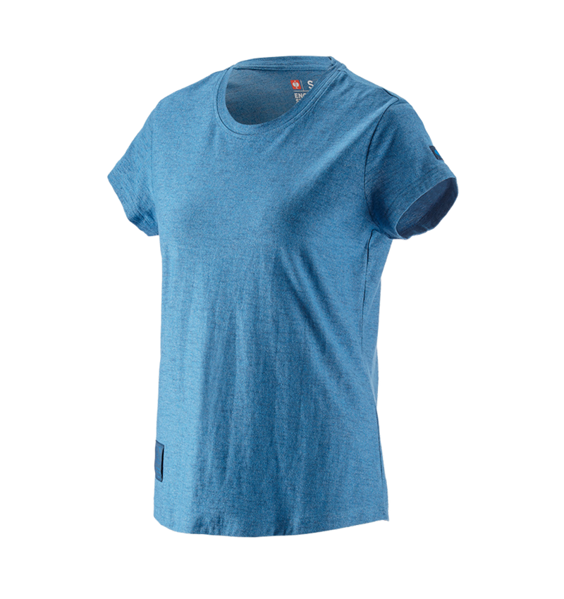 Bovenkleding: T-Shirt e.s.vintage, dames + arctisch blauw melange 2