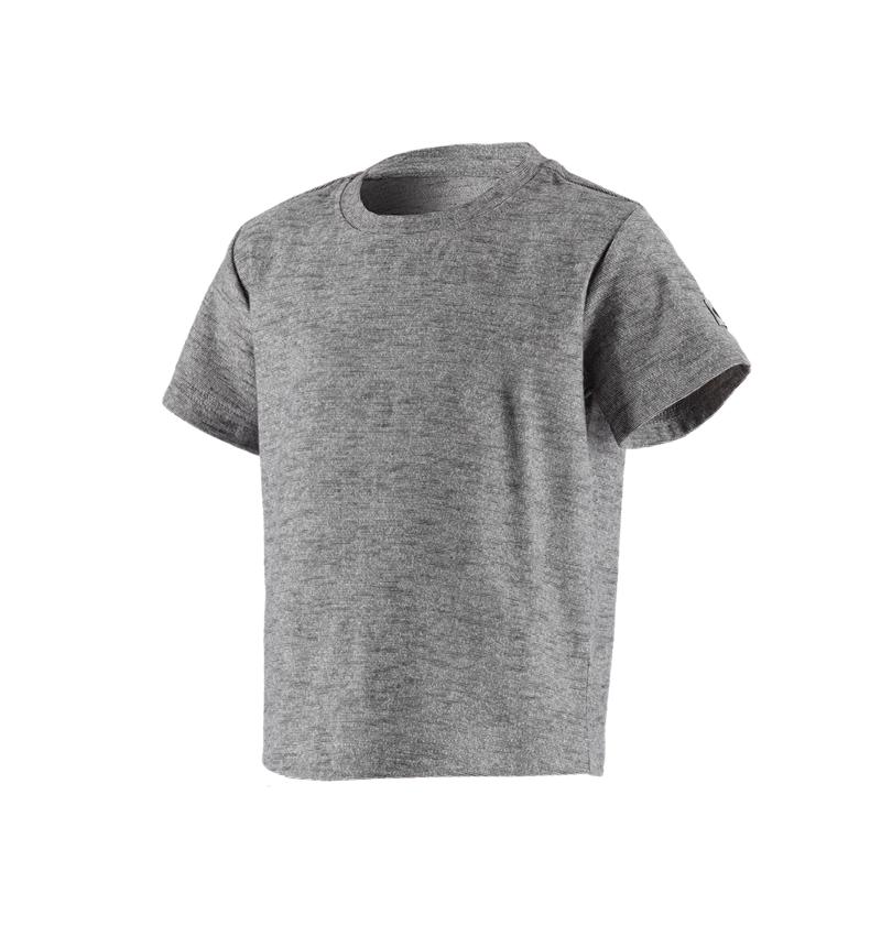 Bovenkleding: T-Shirt e.s.vintage, kinderen + zwart melange 2