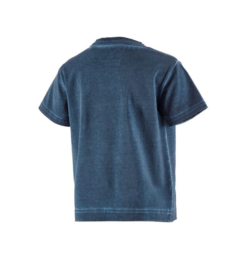 Hauts: T-Shirt e.s.motion ten ostrich, enfants + bleu ardoise vintage 3