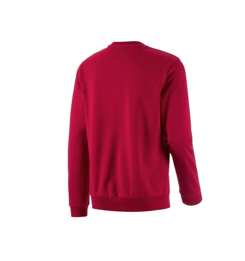 Hauts: Sweatshirt e.s.motion 2020 + rouge vif/blanc 3