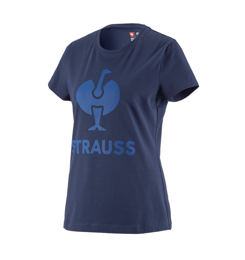 Bovenkleding: T-Shirt e.s.concrete, dames + diepblauw 2