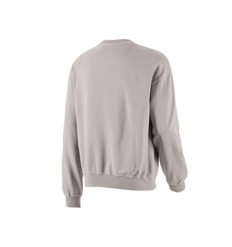 Hauts: Sweatshirt Oversize e.s.motion ten + gris opale vintage 2