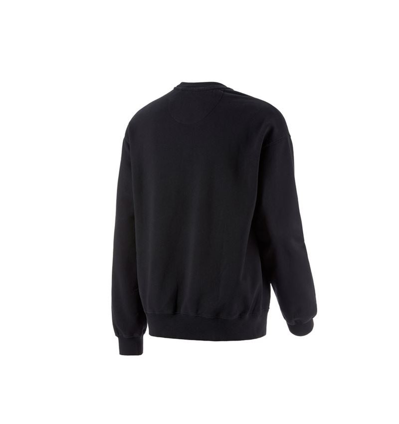 Themen: Oversize Sweatshirt e.s.motion ten + oxidschwarz vintage 4
