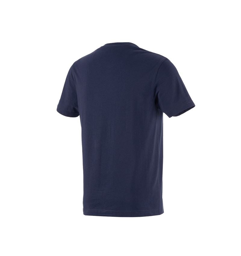 Hauts: T-Shirt e.s.industry + bleu foncé 1