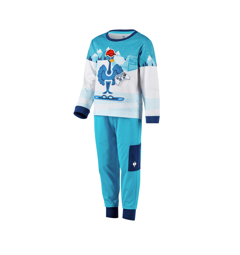 Accessoires: e.s. Pyjama Winter-Fun, enfants + bleu nice 3