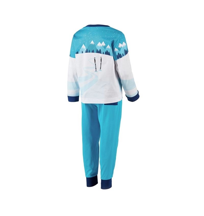 Accessoires: e.s. Pyjama Winter-fun, kinderen + nizzablauw 4