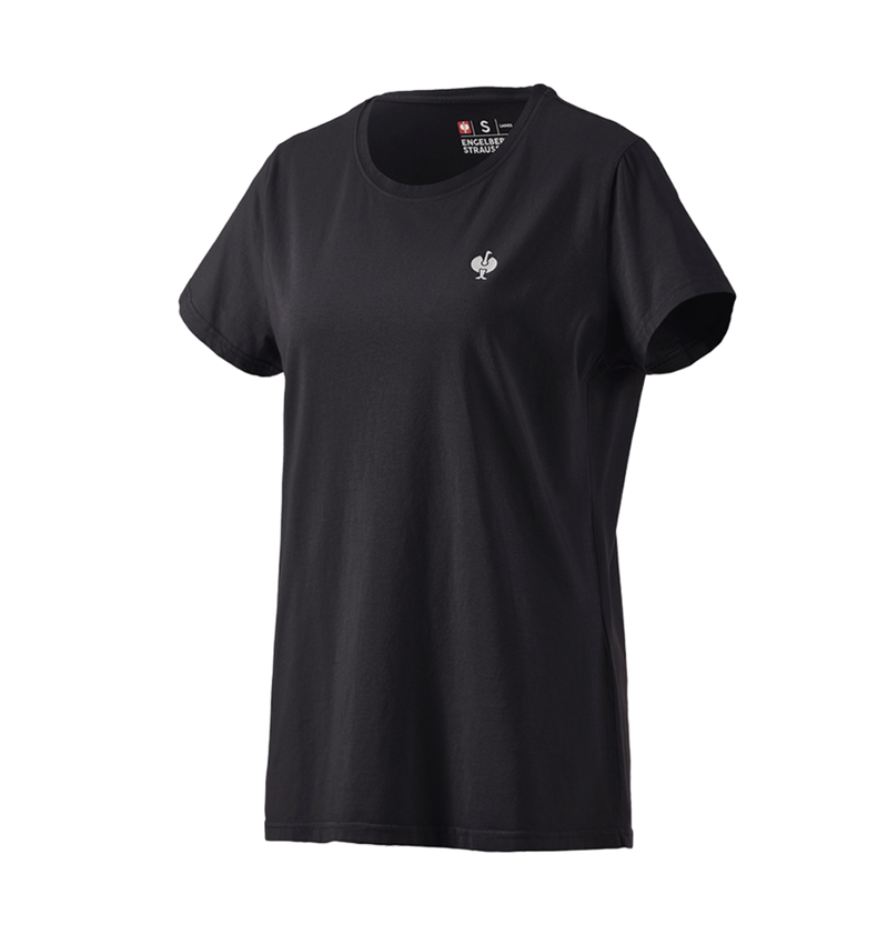 Hauts: T-Shirt e.s.motion ten pure, femmes + noir oxyde vintage 2