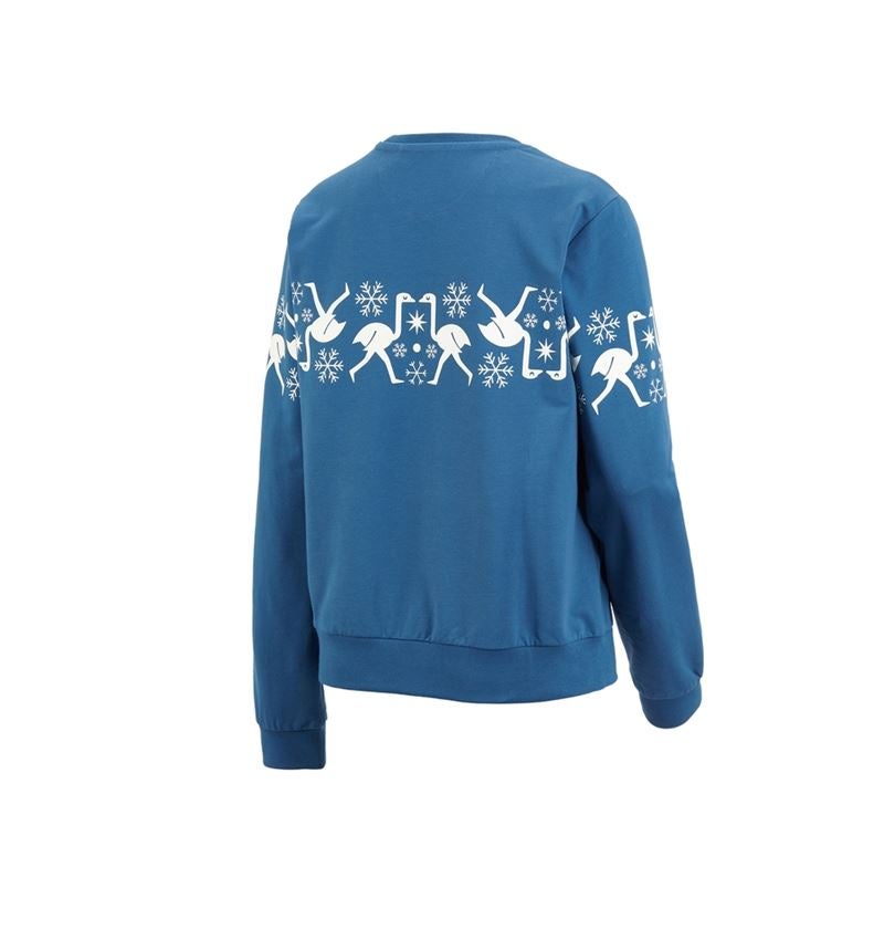 Cadeau-ideeën: e.s. Noors sweatshirt, dames + baltisch blauw 3