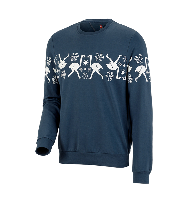Cadeau-ideeën: e.s. Noors sweatshirt + schaduwblau 2