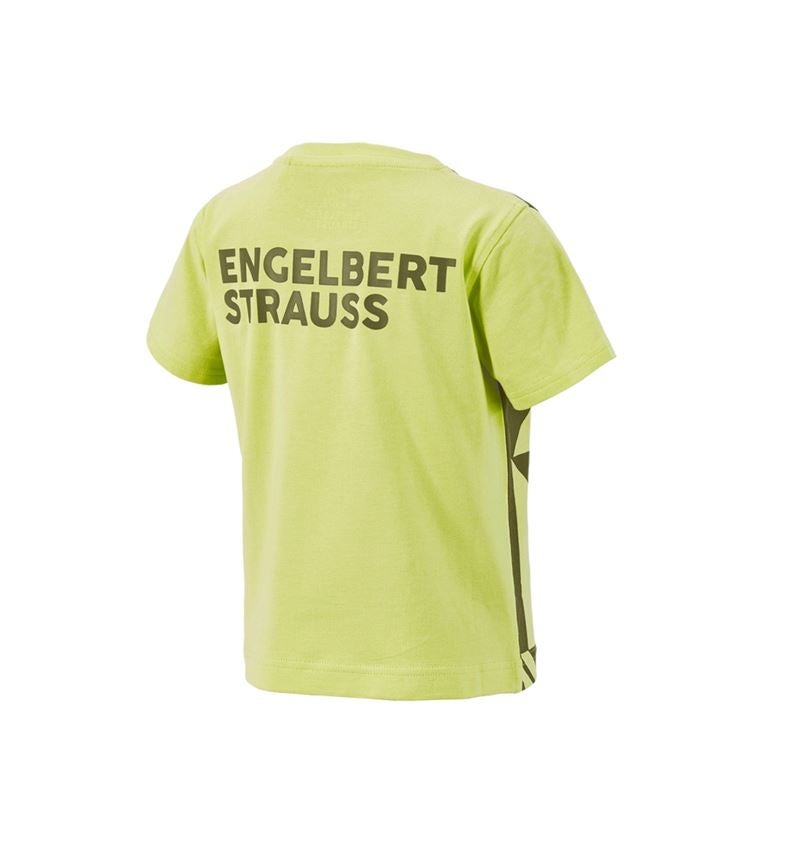 Thèmes: T-Shirt e.s.trail graphic, enfants + vert genévrier/vert citron 3