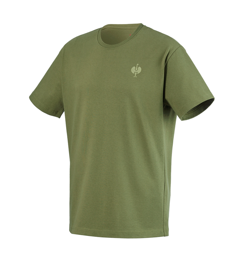 Hauts: T-shirt heavy e.s.iconic + vert montagne 9