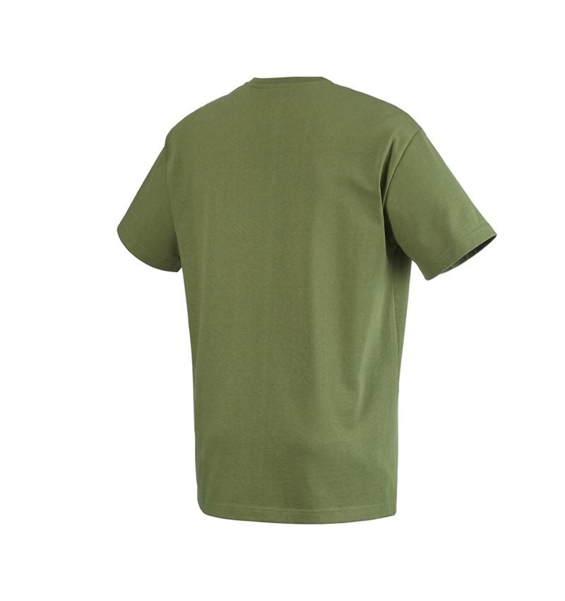 Bovenkleding: T-Shirt heavy e.s.iconic + berggroen 10