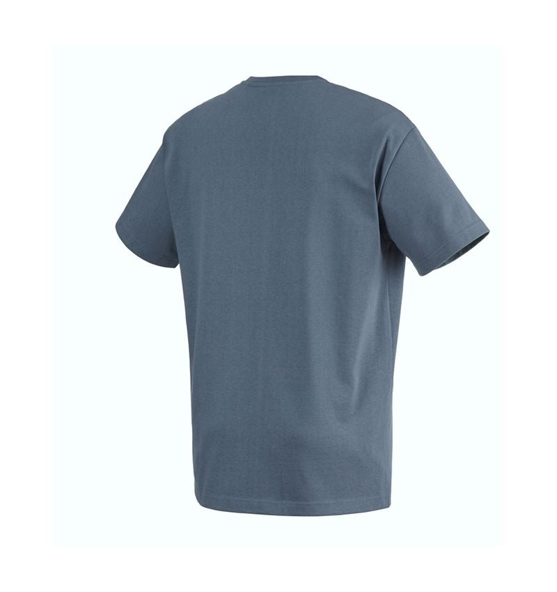 Bovenkleding: T-Shirt heavy e.s.iconic + oxideblauw 10
