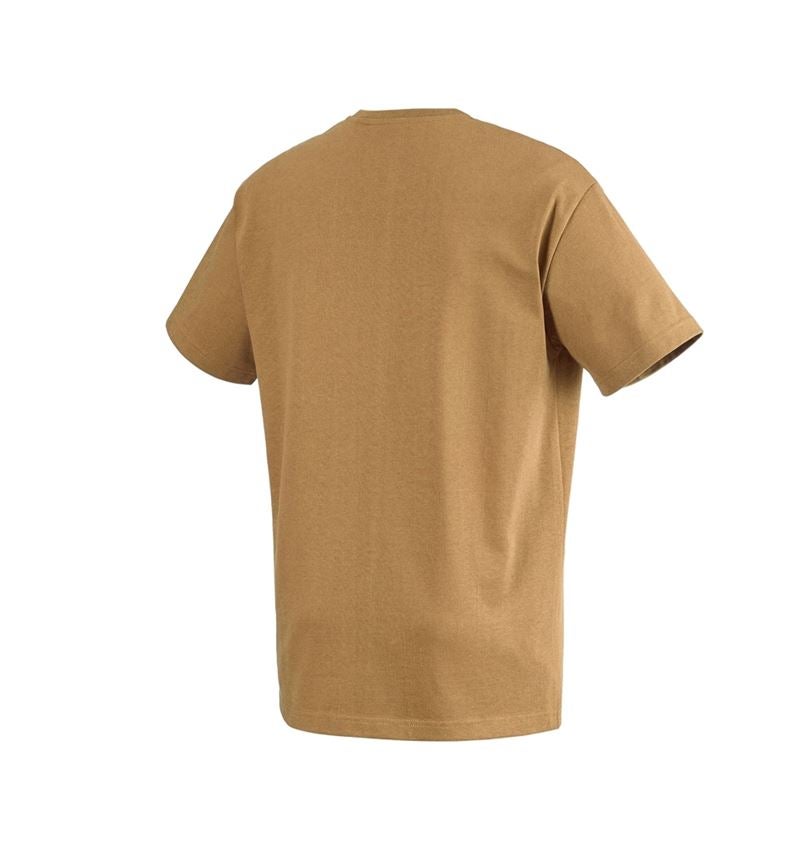 Bovenkleding: T-Shirt heavy e.s.iconic + amandelbruin 6